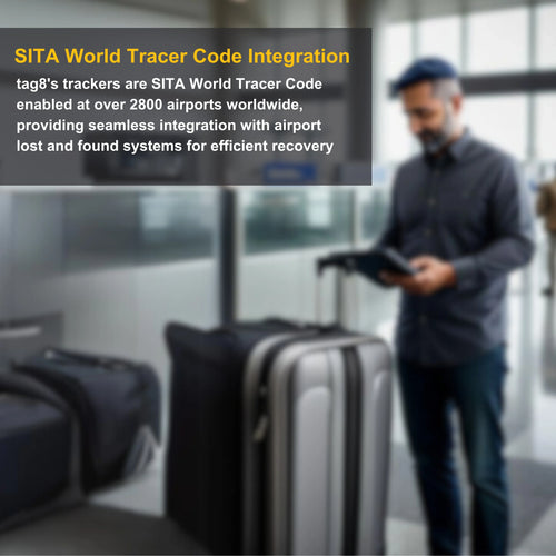 Smart Bag Security Tag - Spain Flag [Pack 2]