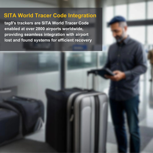 Smart Bag Security Tag - Spain Flag [Pack 2]